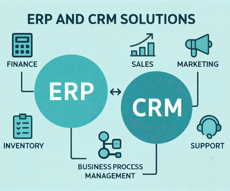 Be-spoke ERP & CRM Development Solutions